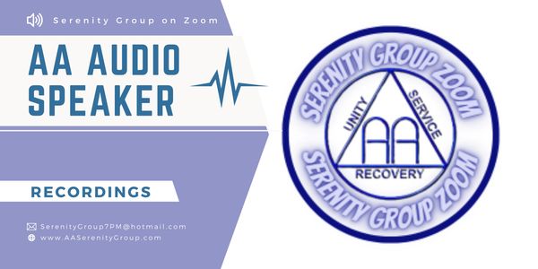 Tampa Serenity Group Aa Online Zoom Meeting Aa Speaker Meeting Aa